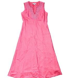 Coldwater Creek Beaded Dress Sleeveless Summertime Dress 8